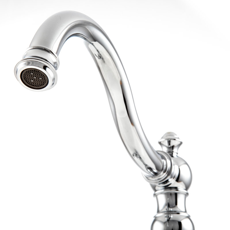 Rembrandt Single Handle Kitchen Faucet with Accessories, Chrome