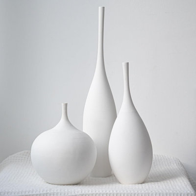 White Ceramic Vase