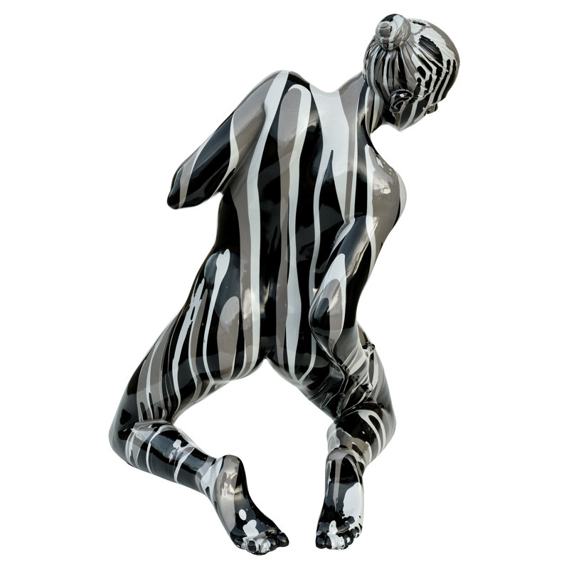 Worsley People Statue, Grey/Black