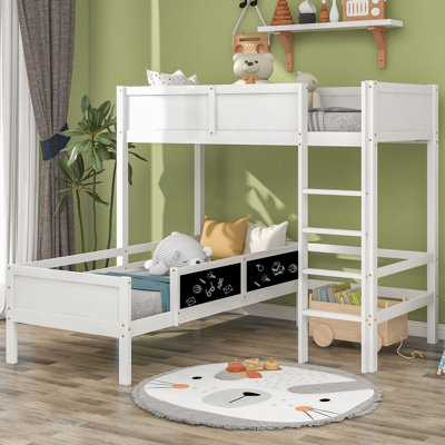 Gartman Bunk Bed with Built-in Ladder Included
