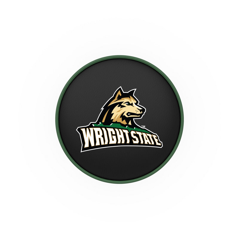 Tabouret de bar et de comptoir NCAA, Wright State, Noir, Tabouret de bar (assise de 30 po de hauteur)