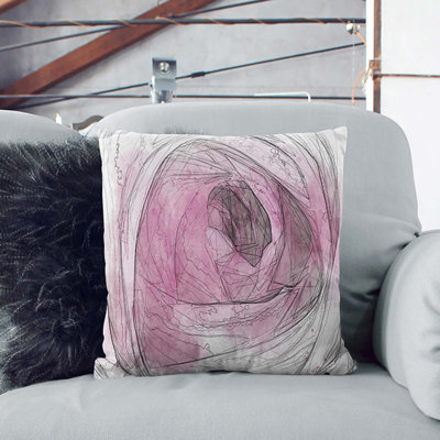 Abstract Square Throw Cushion