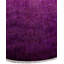 Overyed One-of-a-Kind Round 6'1" X 6'1" Hand Knotted Area Rug