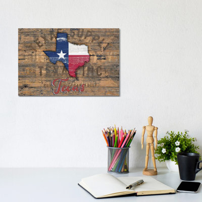 Rustic Morning In Texas State by Diego Tirigall - Print on Canvas