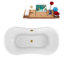 Baignoire de trempage sur pattes 60 "Streamline-76223416-76223408