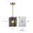 Quitman 1-Light Dimmable Pendant -1248170434