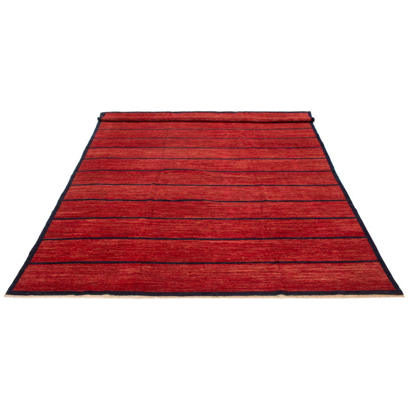 Tapis rouge Finest Peshawar Ziegler 9 pi 9 po x 13 pi 8 po