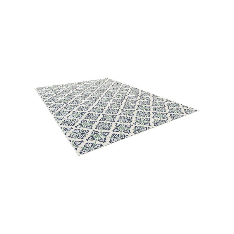 Lunas Floral Indoor / Outdoor Area Rug, Rectangle 200 x 290cm