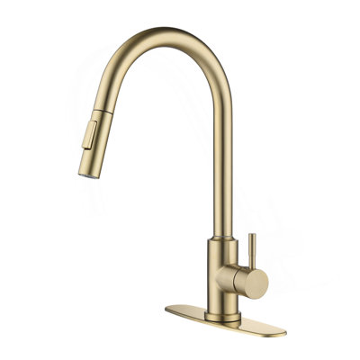 Robinet de cuisine tactile avec douchette extractible