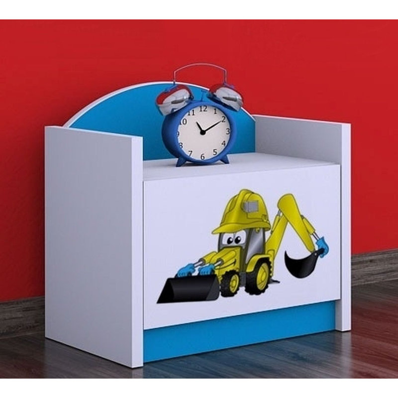 Sam Nightstand, Blue