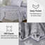 Ensemble de draps en flanelle 100% coton, 4 pièces, draps d'automne chauds et douillets de 16 po-88138795-104561447