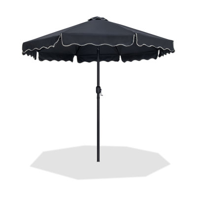 Amalfi With Piping Fabric Patio Umbrellas