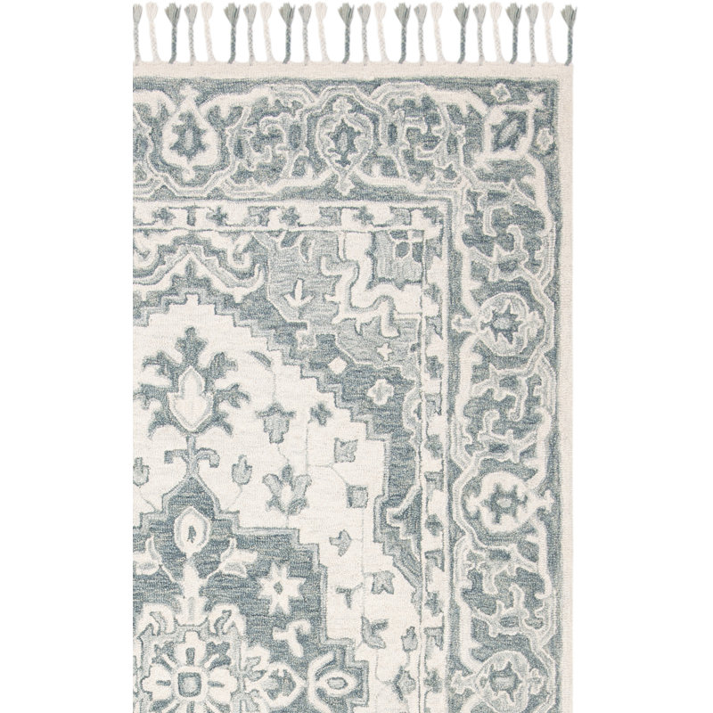 Vahakn Hand Tufted Wool Oriental Rug, Rectangle 2' x 3'
