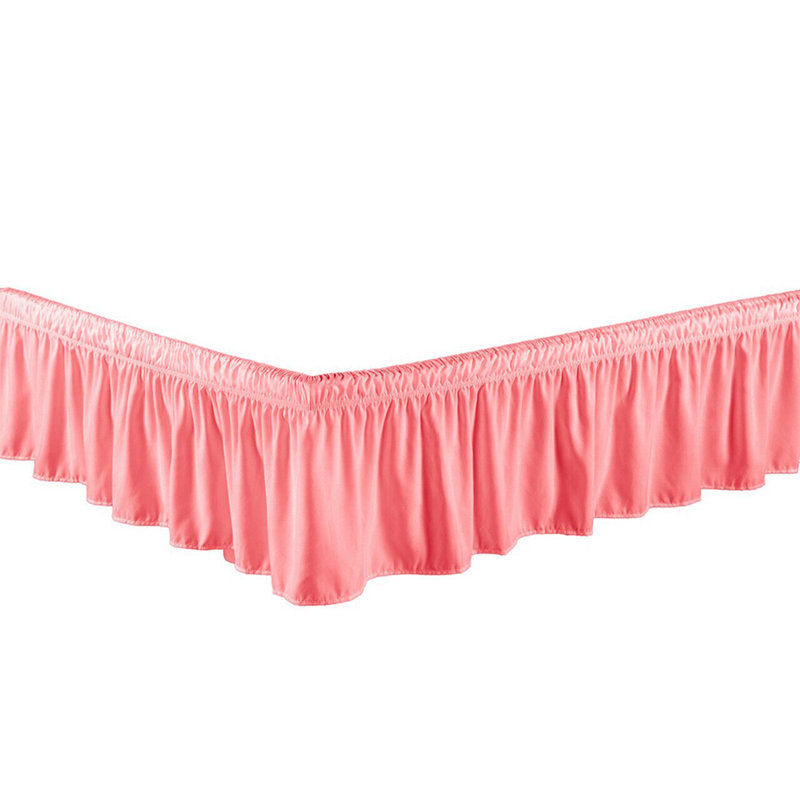 Jupe de lit 14 po Bedskirt 1, Simple, Rose