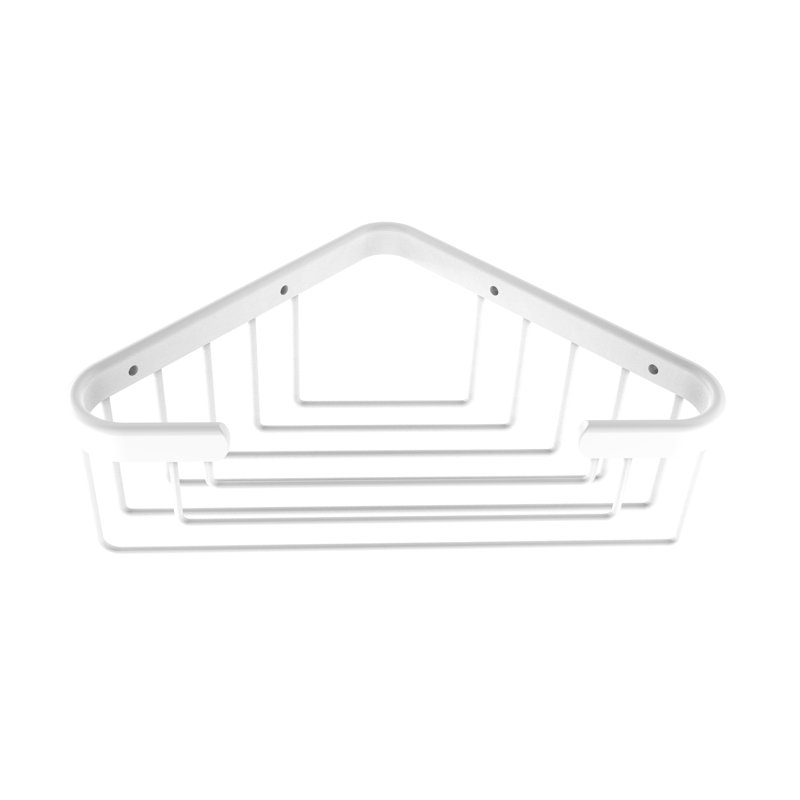 Serviteur de douche Beresford, Blanc mat