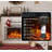 51" Electric Fireplace With Mantel