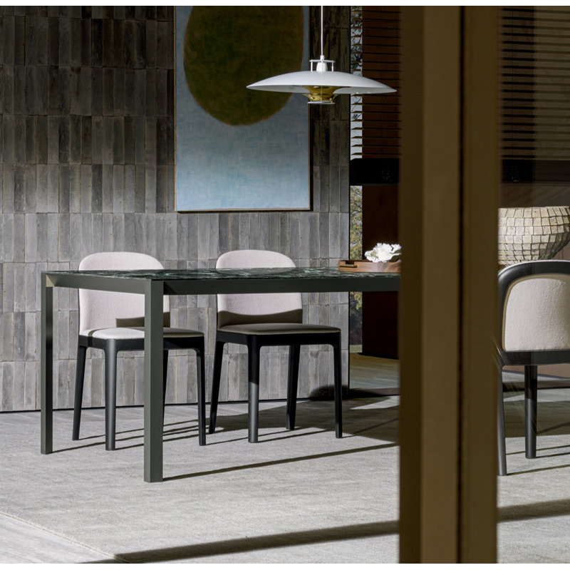 Half a Square Rectangular 78'' L x 38.63'' W Dining Table by Michael Anastassiades
