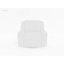 Fauteuil inclinable en chenille moderne et contemporain de 40 po Rossman-1234250513