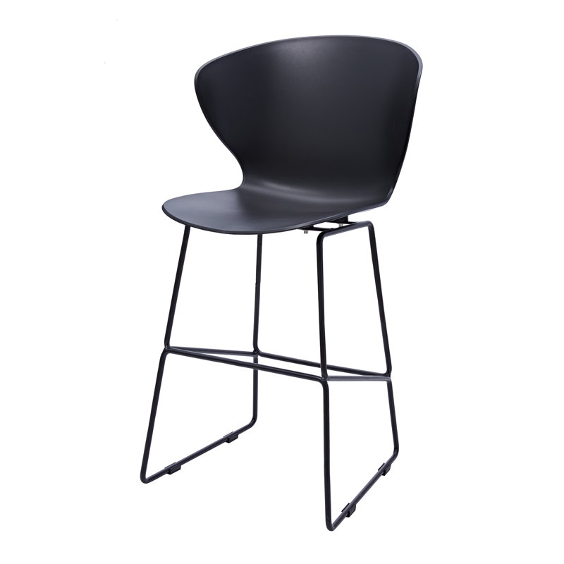 Varvara Counter & Bar Stool, Black, Counter Stool (26” Seat Height)