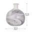 Vase - tourbillon noir et blanc