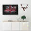 Union Jack Brick Wall Graffiti - Wrapped Canvas Print-56642103