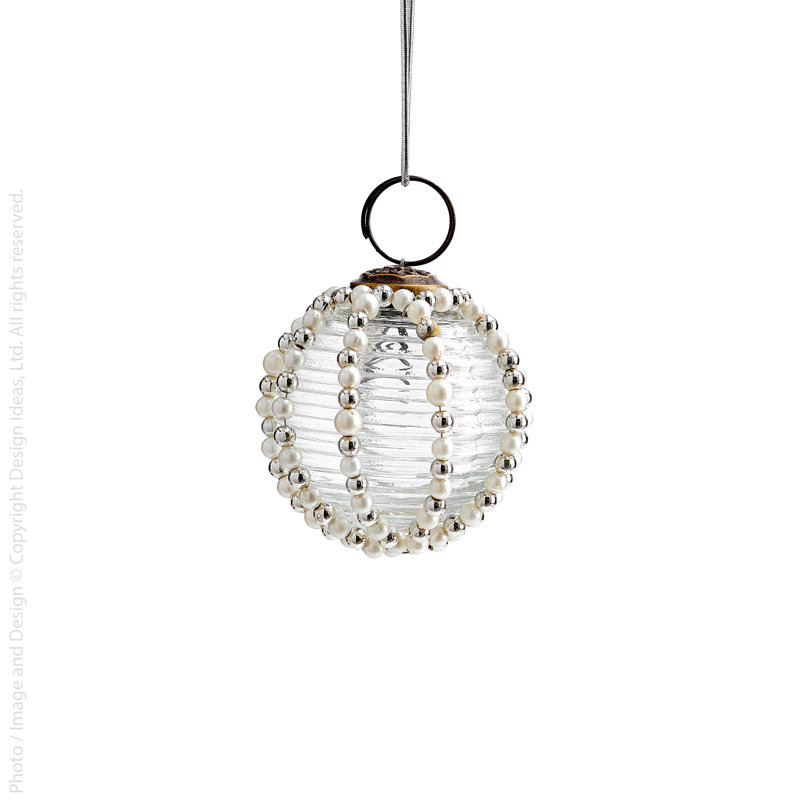 Ornements en boule, H 2,01 po x l 2,01 po x P 2,01 po