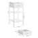 Nightstand, with a Drawer and 2 Storage Shelves, Space Saving, Modern