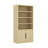 Bookcase Cabinet In Natural Oak