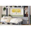 Grand lit escamotable mural avec placard et tiroirs, grand lit, gris-660979753-660979756