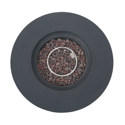 Fen Concrete Propane Smokeless Fire Pit Table