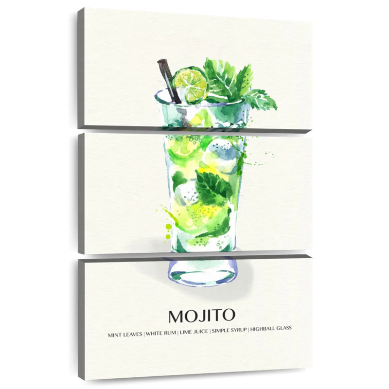 Verre Tergel Mojito, H 38 po x l 24 po