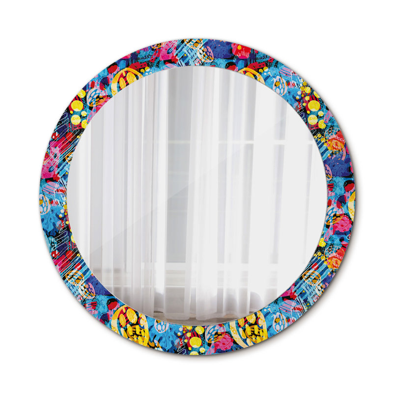 Huldar Glass Flat Wall Mirror