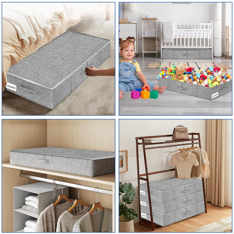Rebrilliant Fabric Underbed Storage