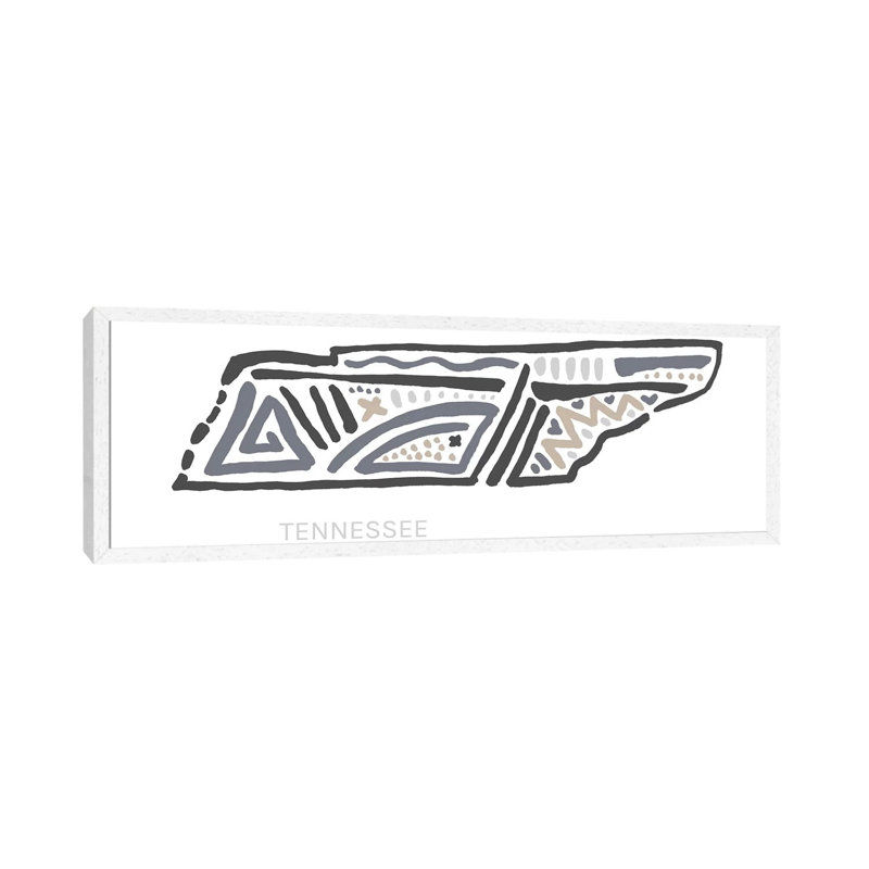 Tennessee by Statement Goods - Panoramic Gallery-Wrapped Canvas Giclée on Canvas, 121.92 cm H x 40.64 cm W