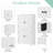 Elegant Bathroom Floor Storage Cabinet-183339587