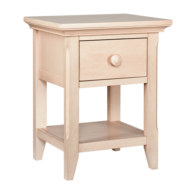 Baby Cache Overland 1 Drawer Nightstand, Beige