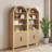 Aterion 70.9" Arched Storage Bookcase-1748222602