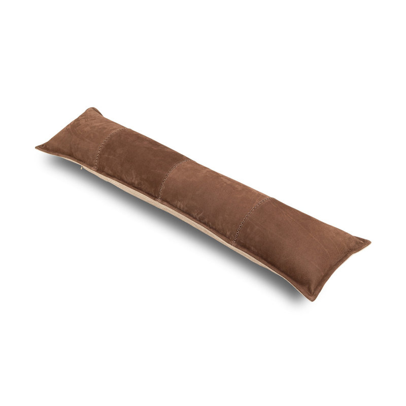 Trenton Throw Pillow, Nubuck Tobacco, Rectangular 13"H x 49"W