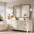 Bathroom Mirror with 1.2" Thick Aluminum Alloy Frame,Wall Mirror with Tempered Glass,Accent Mirror for Entryway,Dining Room,Bedroom-641160397-641160393