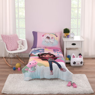 Ensemble de lit pour tout-petits 4 pièces No It DreamWorks Gabby's