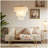 Layered Capiz Chandelier