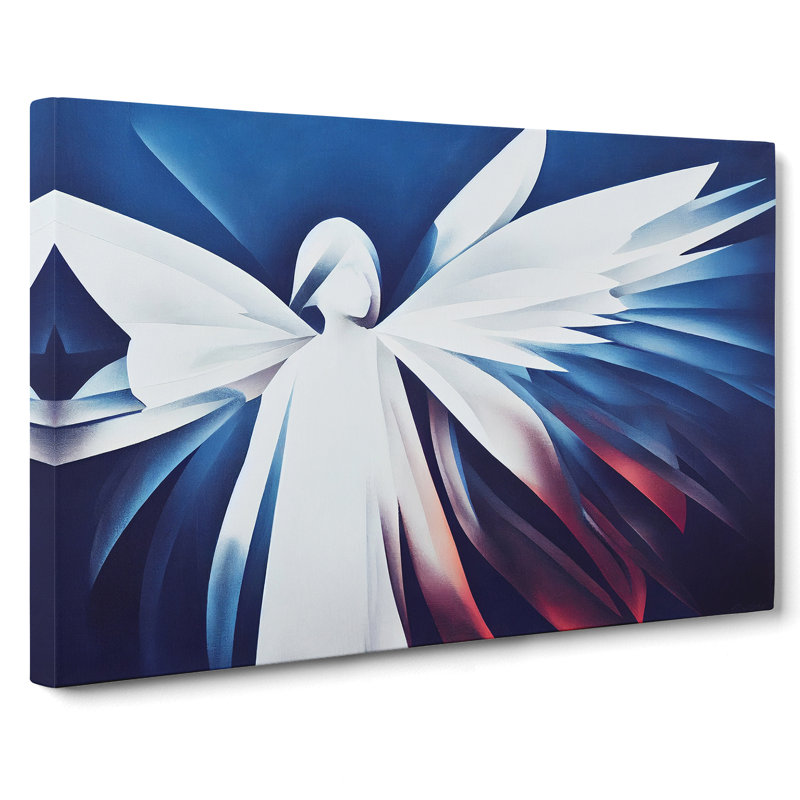Beautiful Angel Abstract - Wrapped Canvas, 35cm H x 50cm W x 3cm D