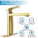 Single-Hole Single-handle Bathroom Faucet with Drain Assembly