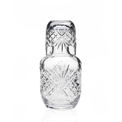 Dublin Crystal Bedside Water Carafe 16oz