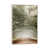 Distressed White Floater Framed Canvas