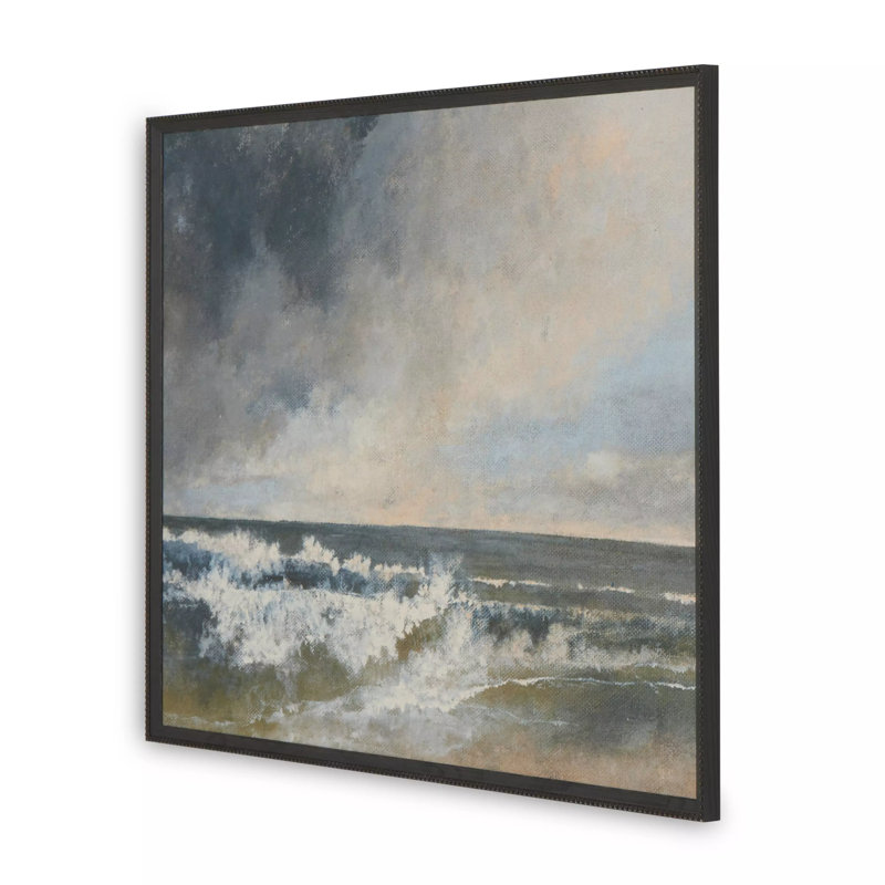 Turn Of The Tides Painting by Aileen Fitzgerald, 18.5" H x 24" W