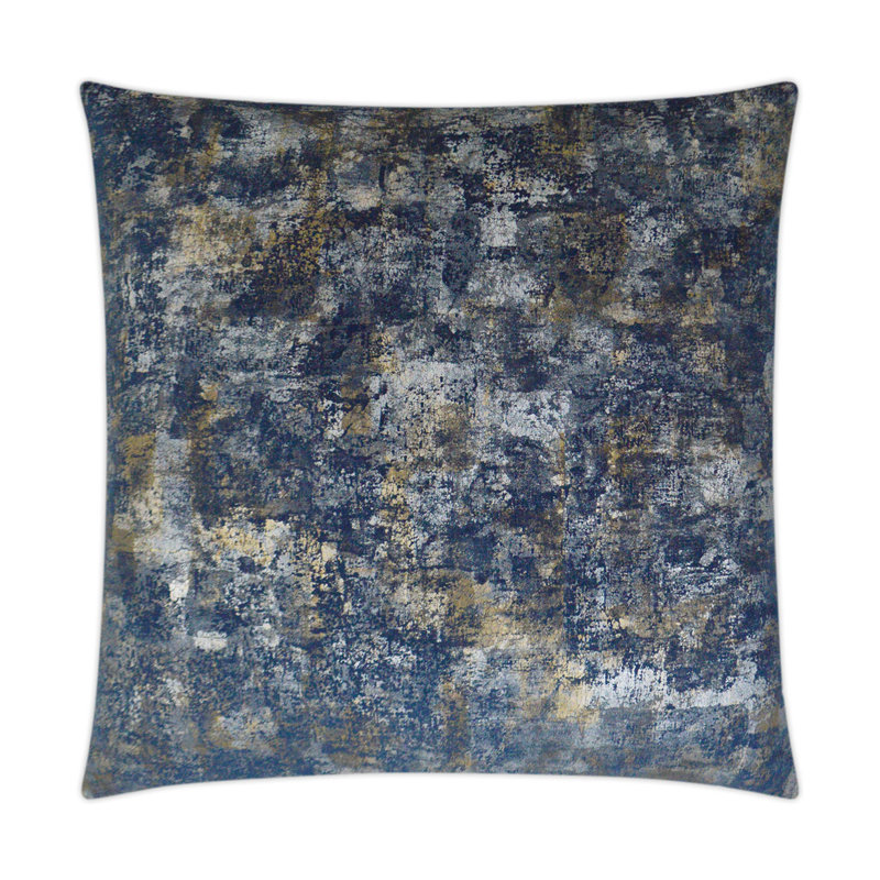 Venetia Pillow Cover & Insert, Lapis, Square 22"