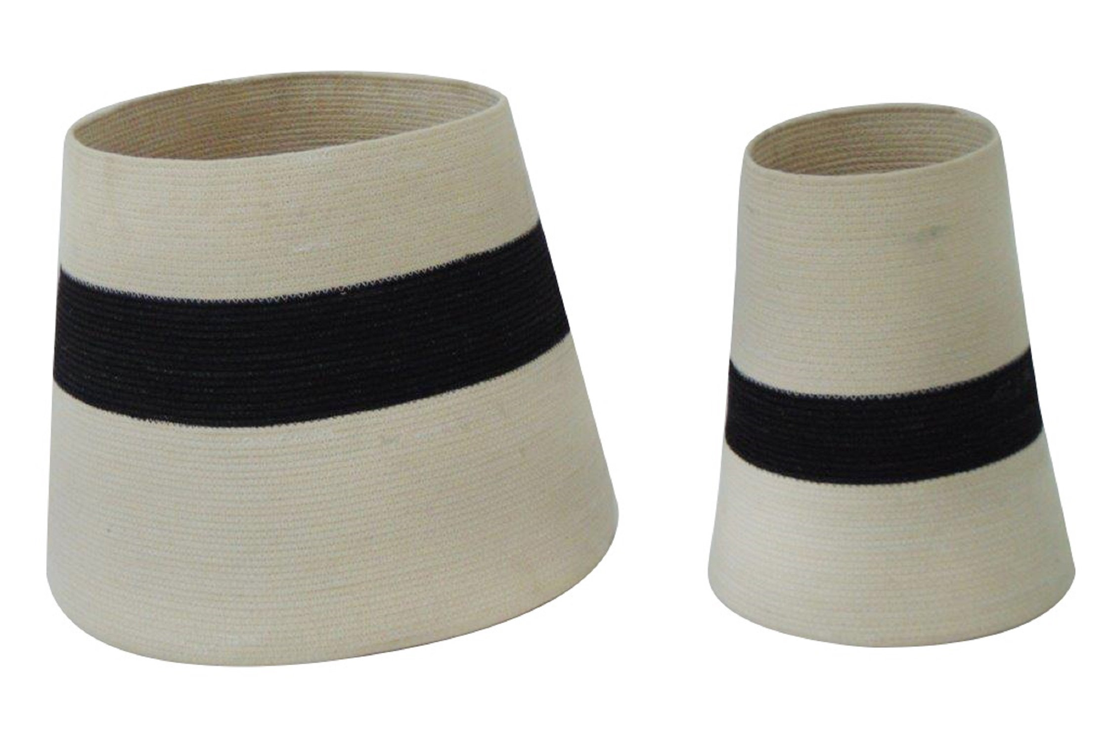 AllModern 2 Piece Fabric Basket Set Wayfair