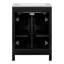 Ensemble de meuble-lavabo 24 po avec lavabo en céramique
