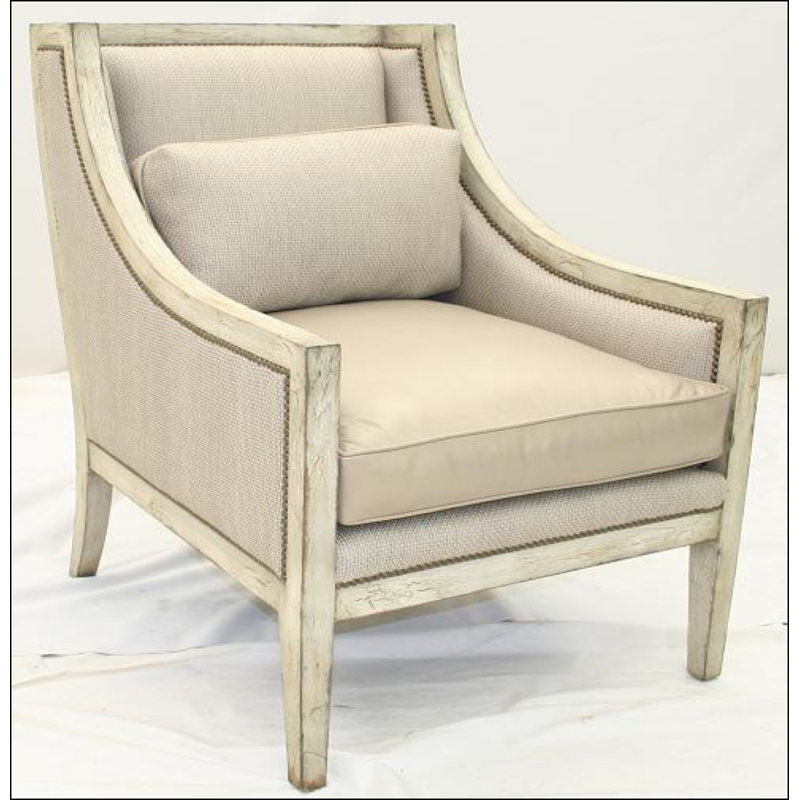Armchair, Natural, Pewter, Aztec Desert